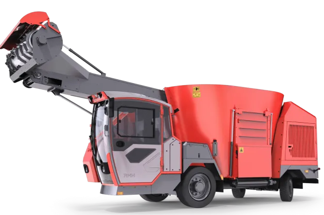 Jednoduchá obsluha - RMH Agri – krmné míchací vozy pro moderní farmy